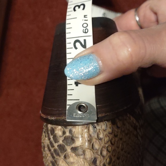 "Stetson" Real Python Snake booties. Size 10. - Picture 11 of 13